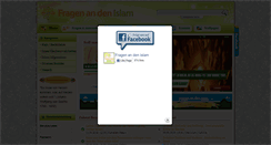 Desktop Screenshot of fragenandenislam.com